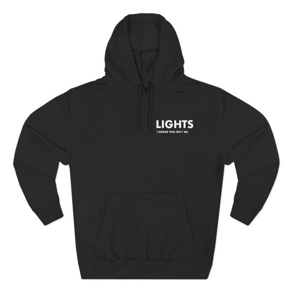 Lights A6 Three-panel Fleece Hoodie